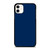 Solid Color Navy Blue iPhone 11 / 11 Pro / 11 Pro Max Case Cover
