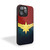 Captain Marvel Logo Fan Art iPhone 15 Case Cover
