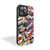 Comic Book Superhero Cartoon Sfx Pattern iPhone 15 Case Cover