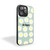 Daisy Flower Pattern With Be Happy Quote Cute Tumblr Blue iPhone 15 Case Cover