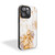 Gold & White Floral iPhone 15 Case Cover