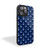 Nautical Anchor Navy And White Print Pattern iPhone 15 Case Cover