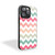 Pastel Chevron Wave Stripes Pattern iPhone 15 Case Cover