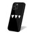 3 Hearts Love Valentines iPhone 16 Case Cover