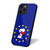 Aims Snoopy Blue iPhone 16 Case Cover