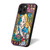Alice In Wonderland Mozaic Glasses Retro Simple Art iPhone 16 Case Cover