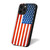 American Flag Simple Vintage Retro iPhone 16 Case Cover