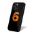 Basketball Number Iron On iPhone 16 Case Cover