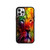 Lion Neon Face iPhone 13 / 13 Mini / 13 Pro / 13 Pro Max Case Cover