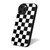 Black & White Checkers Pattern iPhone 16 Case Cover