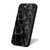 Black Marble 1 iPhone 16 Case Cover