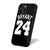 Bryant 24 iPhone 16 Case Cover