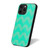 Chevron Green Mint iPhone 16 Case Cover