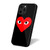 Comme Des Garcons Play Heart iPhone 16 Case Cover