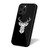Deer Line Art iPhone 16 Case Cover
