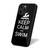 Funny Swimming Keep Calm And Swim iPhone 16 Case Cover
