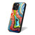 Gate Abstract Inspired Rainbow iPhone 16 Case Cover
