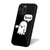 Ghost Of Disapproval Simple Art Retro iPhone 16 Case Cover