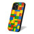 Lego Colourful Bricks Screen Print iPhone 16 Case Cover