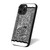 Lino Cut Zebra Printed iPhone 16 Case Cover Lino Cut Zebra Printed iPhone 16 Case Cover