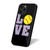 Love Softball Chevron iPhone 16 Case Cover