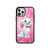 Disney The Aristocat Marie Cartoon Pink Diamonds iPhone 13 / 13 Mini / 13 Pro / 13 Pro Max Case Cover