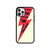David Bowie We Could Be Heroes Ziggy Stardust Lightning Strike iPhone 13 / 13 Mini / 13 Pro / 13 Pro Max Case Cover