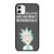 Rick And Morty Quotes iPhone 11 / 11 Pro / 11 Pro Max Case Cover