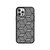 Black And White Geometric Pattern iPhone 13 / 13 Mini / 13 Pro / 13 Pro Max Case Cover