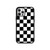 Black & White Checkers Pattern iPhone 13 / 13 Mini / 13 Pro / 13 Pro Max Case Cover