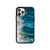 Abstract Art Blue Wall Art Coastal Landscape Giclee iPhone 13 / 13 Mini / 13 Pro / 13 Pro Max Case Cover