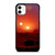 Red And Black Fabric Sectional Sofa iPhone 11 / 11 Pro / 11 Pro Max Case Cover