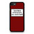 Social Media Seriously Harm Your Mental Health Maroon iPhone SE 2020 Case Cover