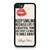 Marilyn Monroe Quote Keep Smiling iPhone SE 2020 Case Cover