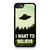 I Want To Believe Quote Ufo Aliens Fan Space Cosmos Fun iPhone SE 2020 Case Cover