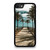 Hello Hippy Beach Palm Trees Traveling Vacation Wallpaper iPhone SE 2020 Case Cover