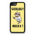 Geology Rocks Science Cat Lab Yellow iPhone SE 2020 Case Cover