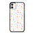 White Sprinkles iPhone 11 / 11 Pro / 11 Pro Max Case Cover