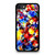 Flower Forest Peach Floral Colorful iPhone SE 2020 Case Cover