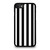 Black & White Long Lines iPhone SE 2020 Case Cover