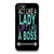 Act Like Lady Lift Like A Boss Funny Gym Fitness Quote iPhone SE 2020 Case Cover