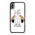 Unicorn Funny Cute I Don'T Care I'M A Unicorn Quote iPhone XR / X / XS / XS Max Case Cover