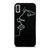 Side Face Single Line Drawing iPhone XR / X / XS / XS Max Case Cover