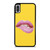 Sexy Lips Background Yellow iPhone XR / X / XS / XS Max Case Cover