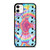 Middle Finger Alien Tie Dye Bleach Cute Girly Girls iPhone 11 / 11 Pro / 11 Pro Max Case Cover
