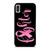 October Breast Cancer Awareness Fighter iPhone XR / X / XS / XS Max Case Cover October Breast Cancer Awareness Fighter iPhone XR / X / XS / XS Max Case Cover