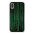 Matrix Computer Binary Green iPhone XR / X / XS / XS Max Case Cover