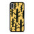 Linocut Cactus Pattern Printed iPhone XR / X / XS / XS Max Case Cover