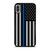 Line Blue Us Flag iPhone XR / X / XS / XS Max Case Cover