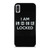 I Am Sherlocked Black iPhone XR / X / XS / XS Max Case Cover